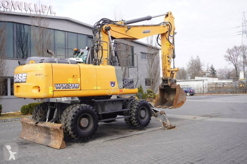 Skovl Case WX218 / 23t wheeled excavator / arm...