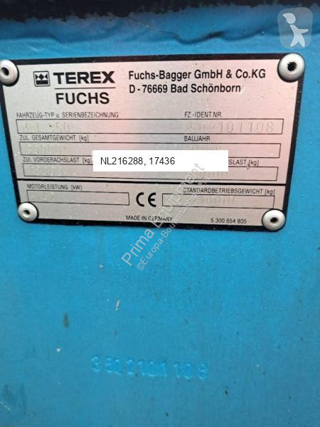 Escavatore Fuchs C + generator
