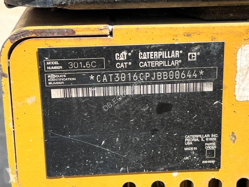 Escavatore Caterpillar MINIPELLE 1,7T (NET DE TVA)