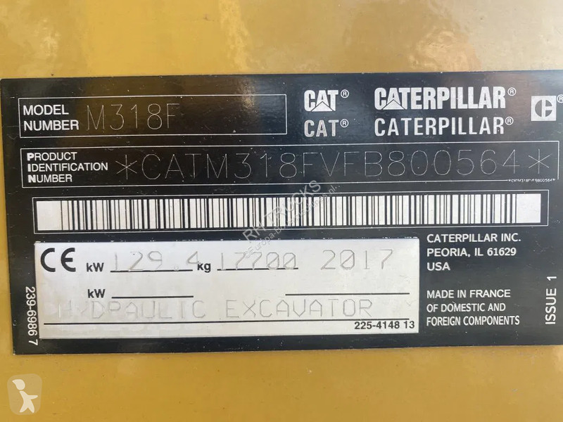 Excavator Caterpillar F