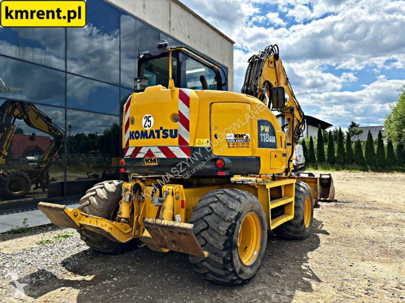 Graafmachine Komatsu PW 118 MR-8 KOPARKA KOŁOWA...