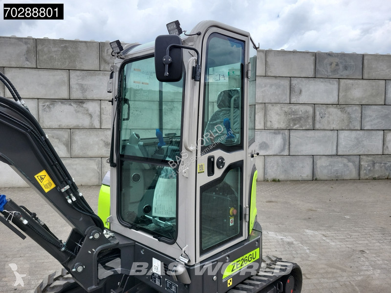 Escavadora Zoomlion ZE26 GU CE CERTIFIED