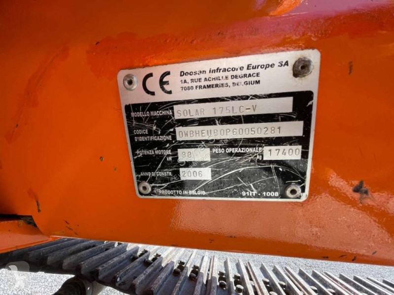 Escavatore Doosan SOLAR 175 LC-V