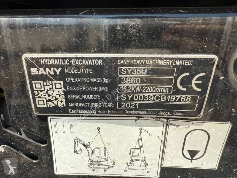 Skovl Sany SY35U