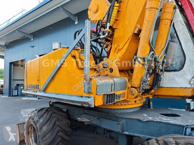 Excavator Caterpillar 315 318 322 / WOOD / Winch