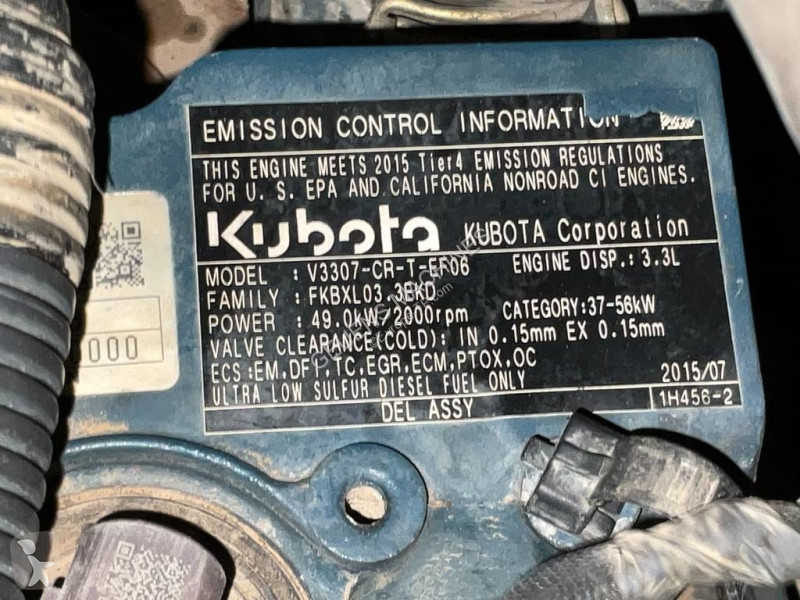 Skovl Kubota KX 080-4