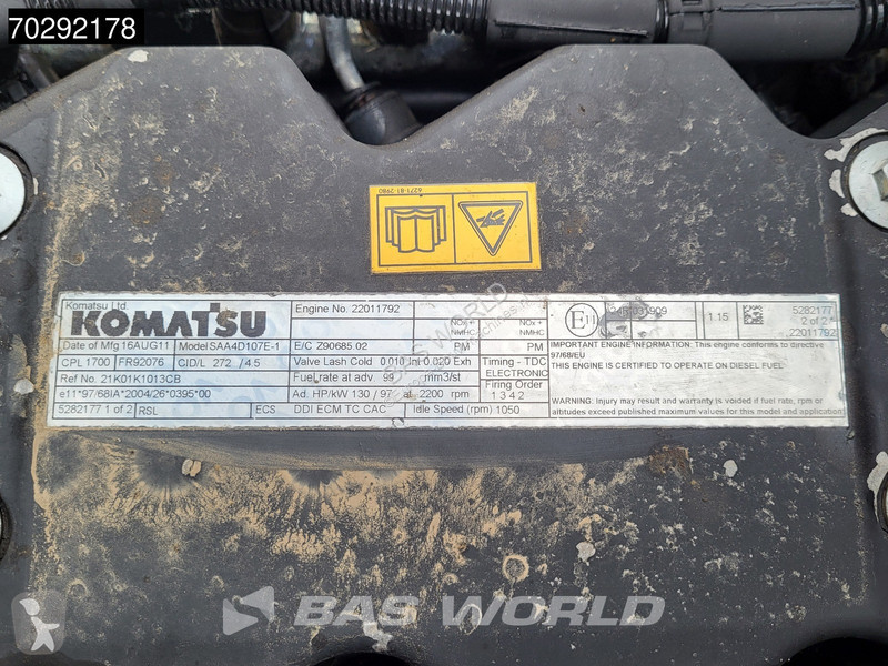 Lopatový nakládač Komatsu PC190 -8