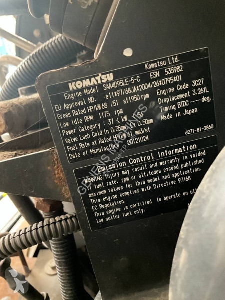 Excavator Komatsu MR-8