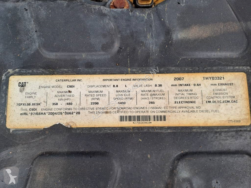Excavadora Caterpillar UHD