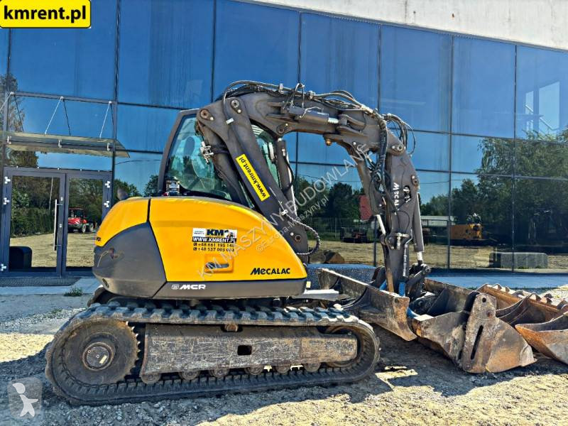 Excavator Mecalac 8 MCR MINI-KOPARKA 2016R. |...