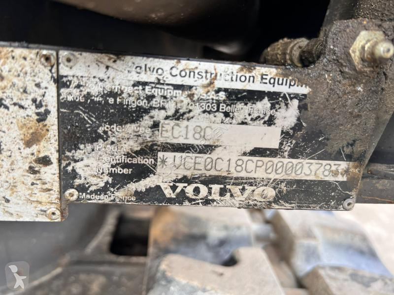 Rýpadlo Volvo  EC18C Mini pelle 1,8T