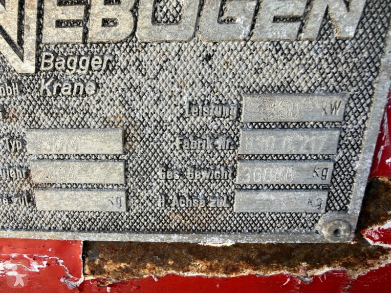 جرافة Sennebogen - 825 - 835