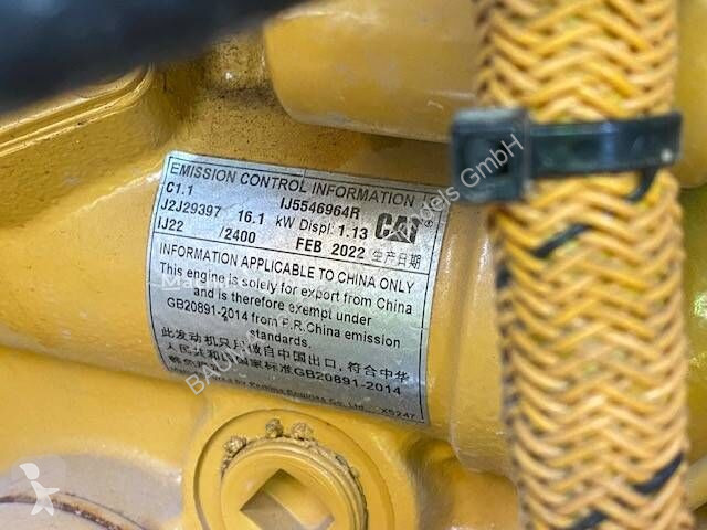 Escavatore Caterpillar 3018-05A MIETE / RENTAL...