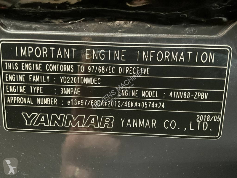 Rýpadlo Yanmar Vio 50-6A
