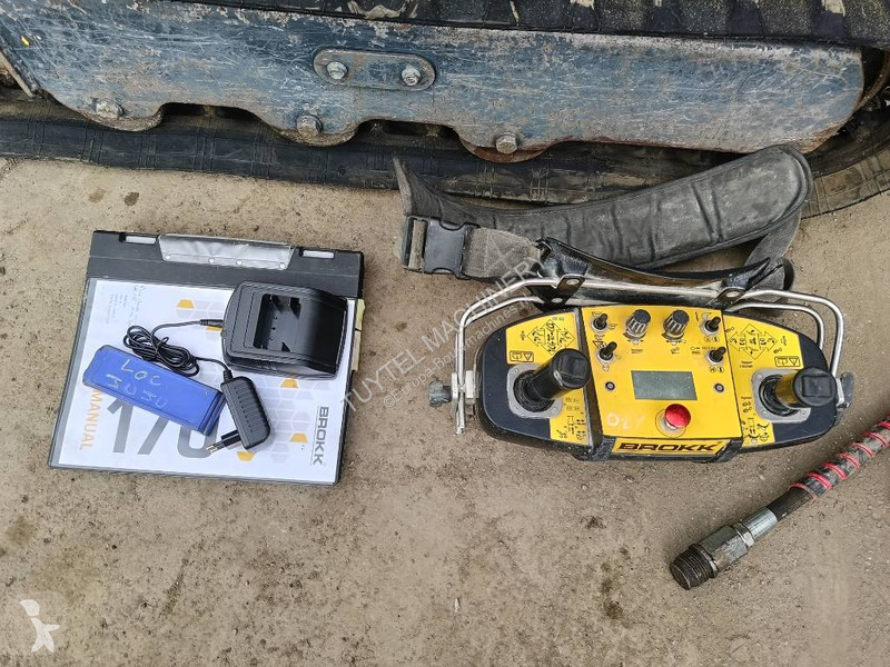 Skovl Brokk 170 demolition robot remote radio...