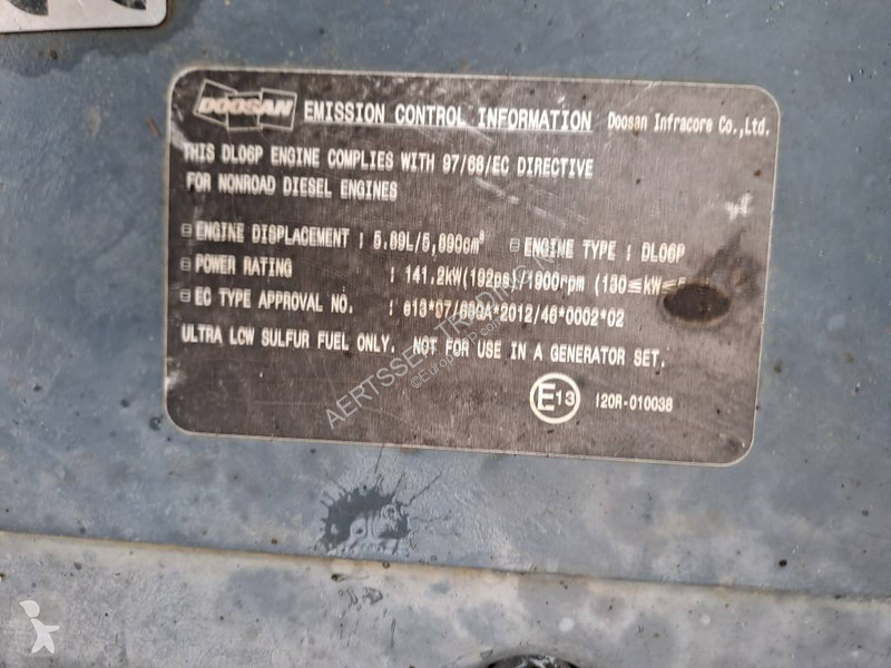 جرافة Doosan DX23533LCR-5