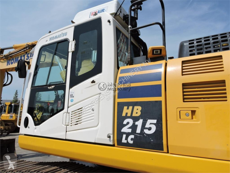 Rýpadlo Komatsu HB215 + GPS
