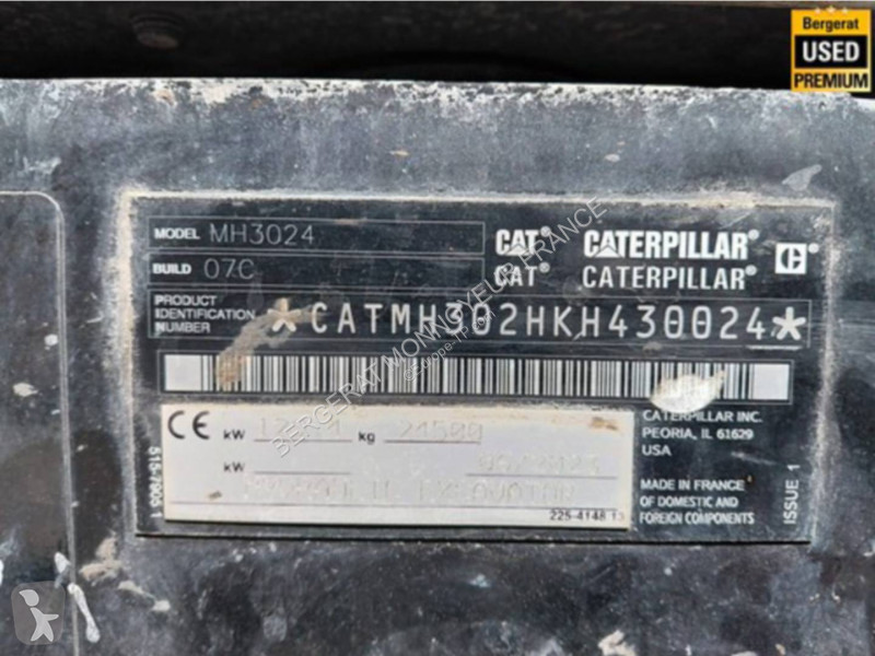 Escavadora Caterpillar MH3024
