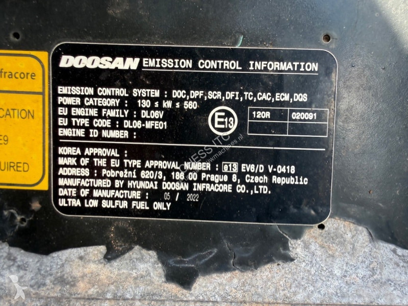Экскаватор Doosan DX210LC-7 - DX 210 LC - LC -...