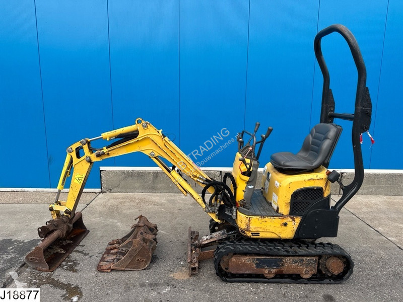 Skovel Yanmar 1A 3100 hr, 2014, 1035 kg, 7,7 kW