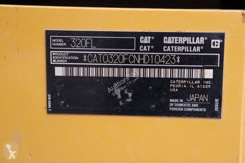 جرافة Caterpillar 320FL