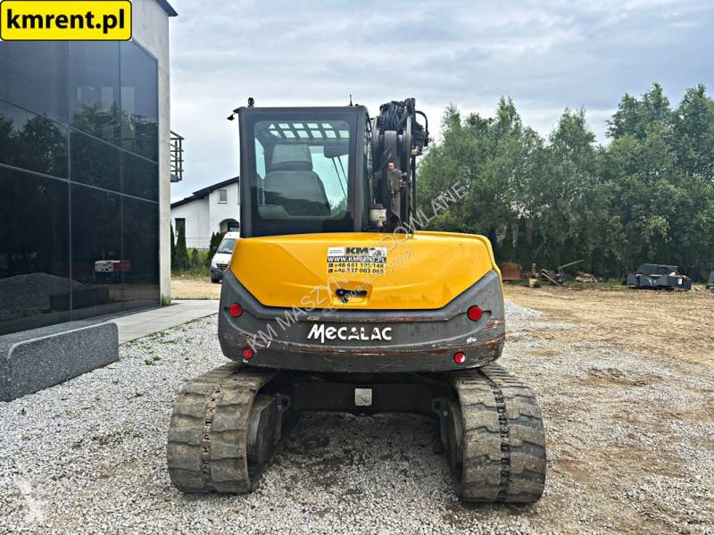 Skovel Mecalac 8 MCR MINI-KOPARKA 2010R |...