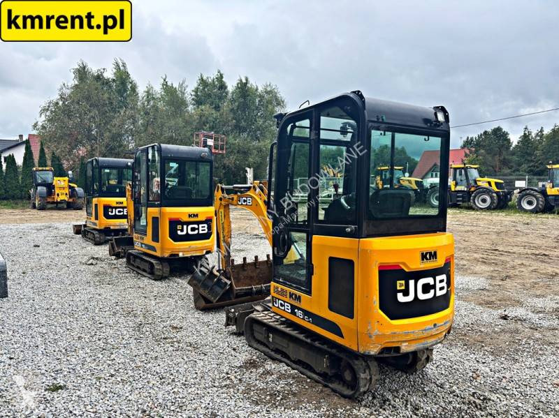 Skovel JCB 16 C-1 T3 MINI-KOPARKA 2022R MTH: 1274