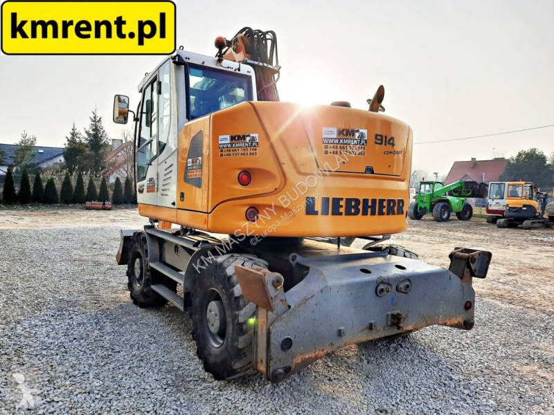 Pelle Liebherr A914 COMPACT KOPARKA KOŁOWA. 2014R