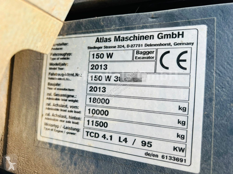 Skovel Atlas 150W Verstellausleger...
