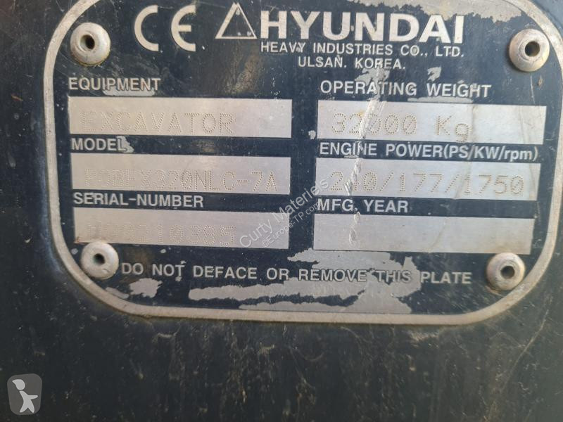 Excavator Hyundai R320NLC-7A