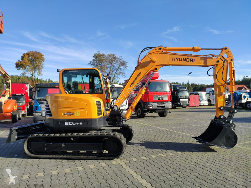 Excavadora Hyundai ROBEX 80CR-9 2013r 8,3 tony