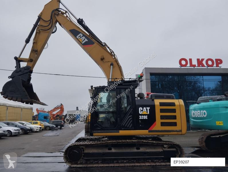 Excavator Caterpillar Z SYSTEMEM 3D LEICA