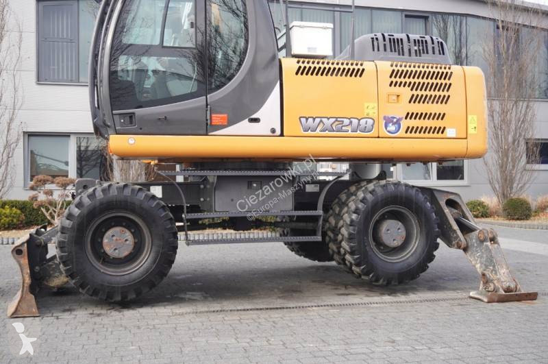 Skovl Case WX218 / 23t wheeled excavator / arm...