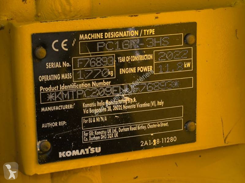 Escavadora Komatsu
