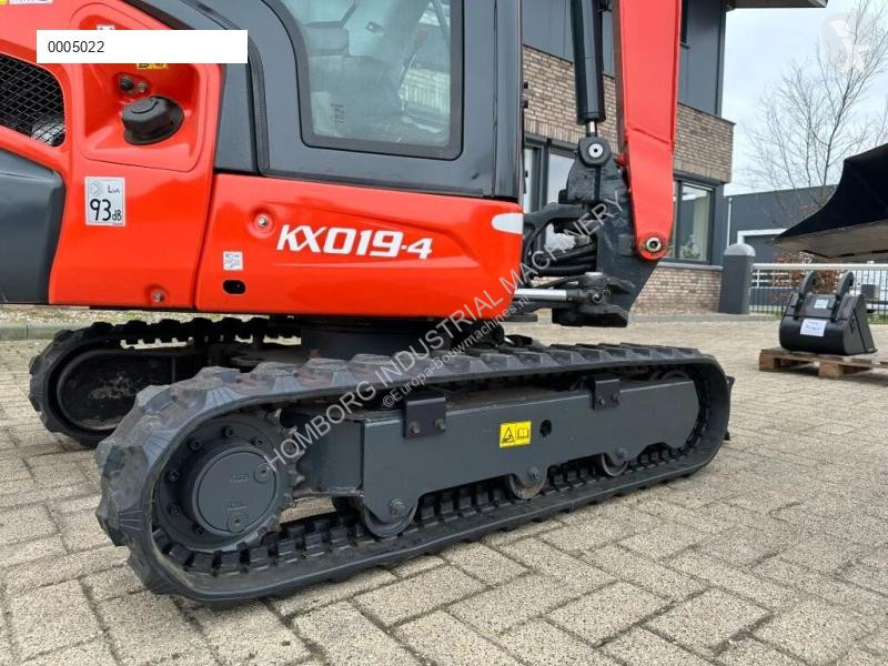Escavadora Kubota KX019-4 Mini Graver Rups...