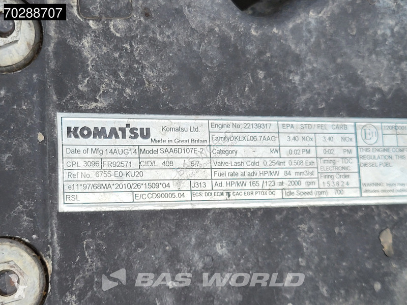 Excavator Komatsu PC210 LC-10