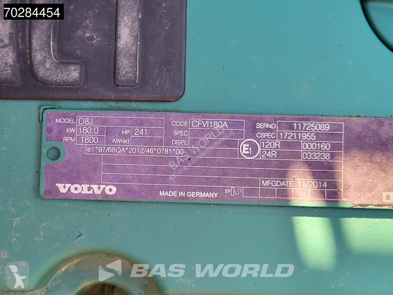 Excavadora Volvo 0 E L