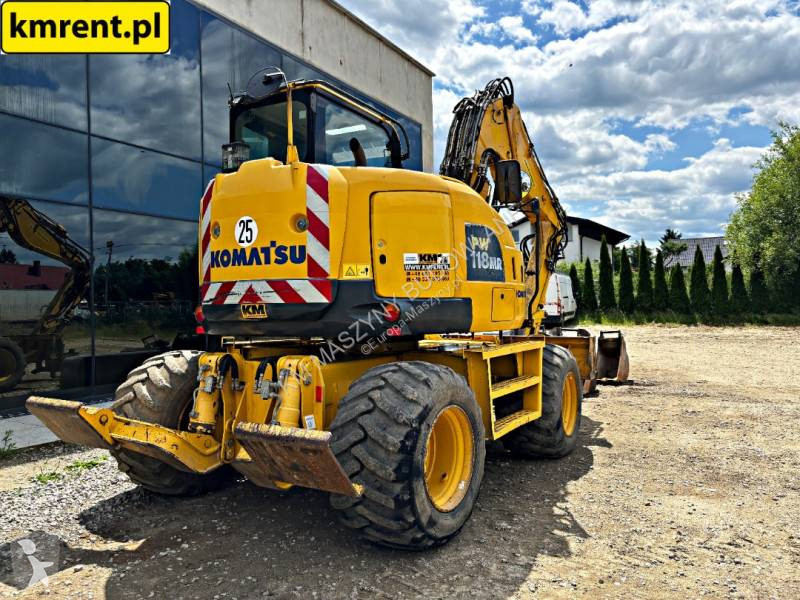Graafmachine Komatsu PW 118 MR-8 KOPARKA KOŁOWA...