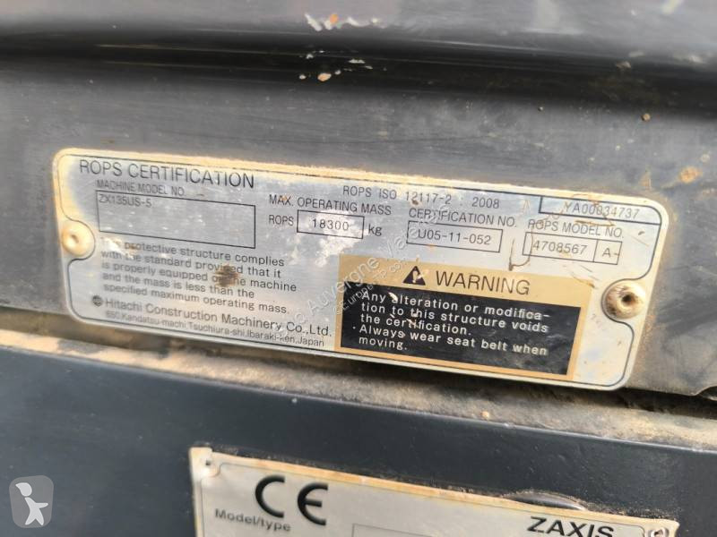Graafmachine Hitachi