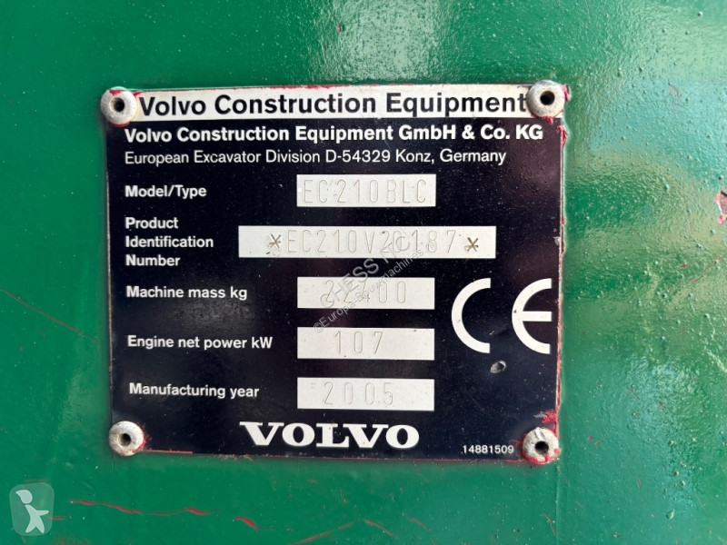 Excavadora Volvo B LC