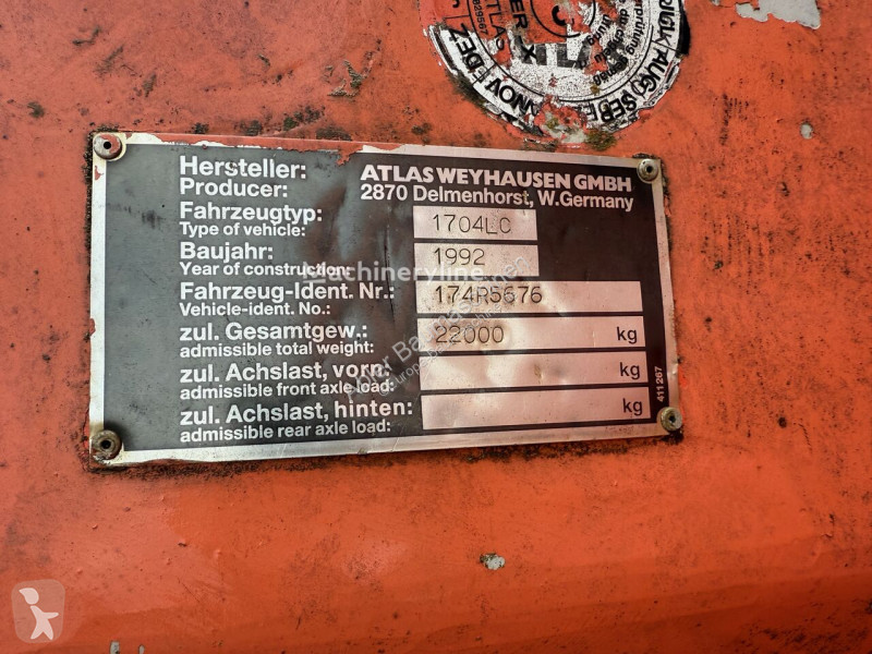 Excavadora Atlas