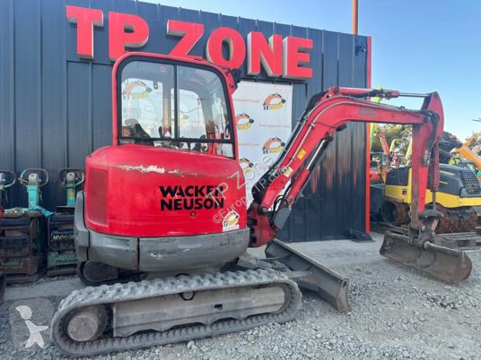 Rýpadlo Wacker Neuson ez38 cabine à 19900 € ht