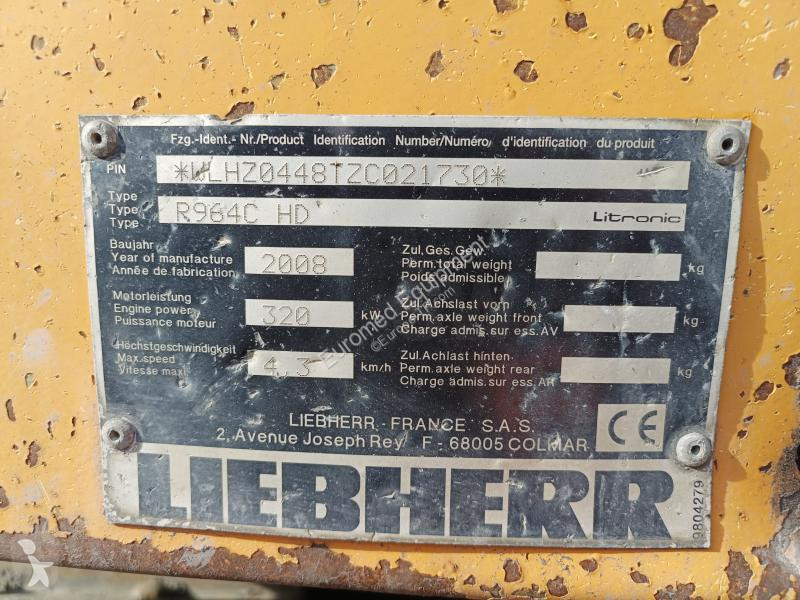 جرافة Liebherr R964C