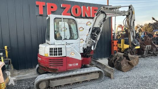 جرافة Takeuchi tb153fr powertilt à 29 900 € ht