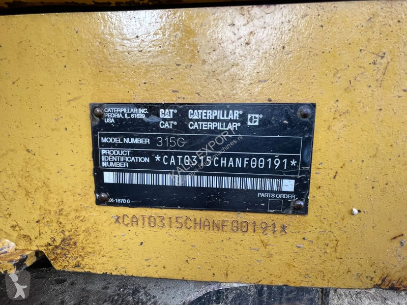 جرافة Caterpillar Track Ecxavator...