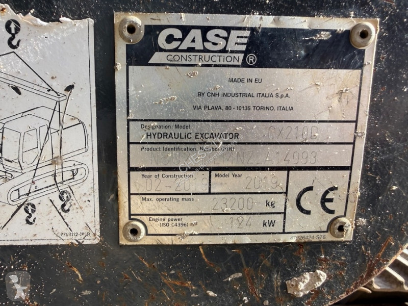 Skovl Case CX 210 D - D - CX 210