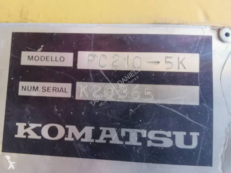 Rýpadlo Komatsu PC 210 5K Lc
