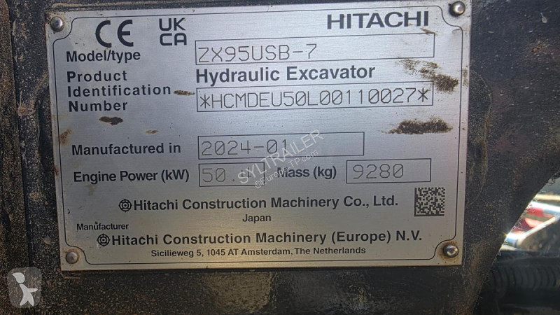 Pelle Hitachi  ZX95USB-7