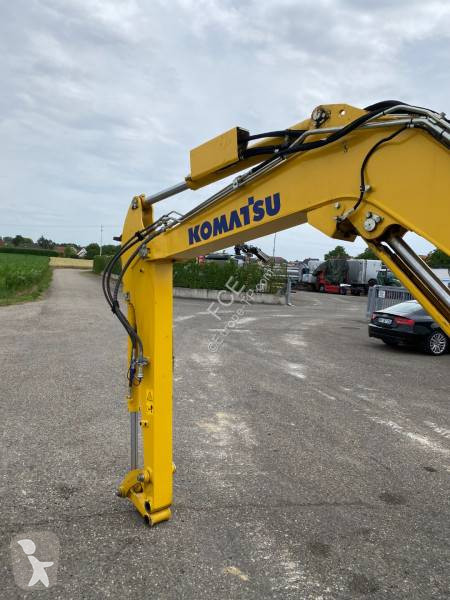 Rýpadlo Komatsu PC58MR-5 E0 endommagée