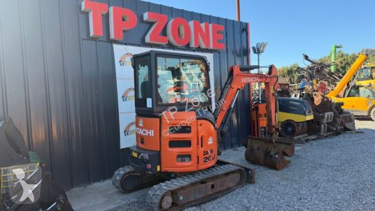 Rýpadlo Hitachi zx26u-5a cr cabine à 22 500 € ht